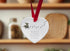 Lurcher Walk Beside Us Ceramic Heart